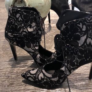 Italian lacey shoes.